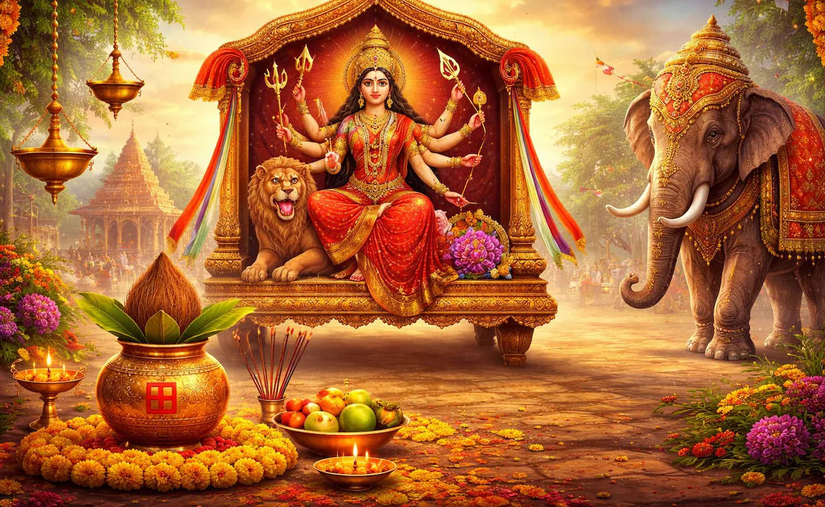 Chaitra Navratri 2026: मां दुर्गा के आगमन-प्रस्थान के संकेत का क्या है धार्मिक महत्व? जानिए शुभ-अशुभ संकेत