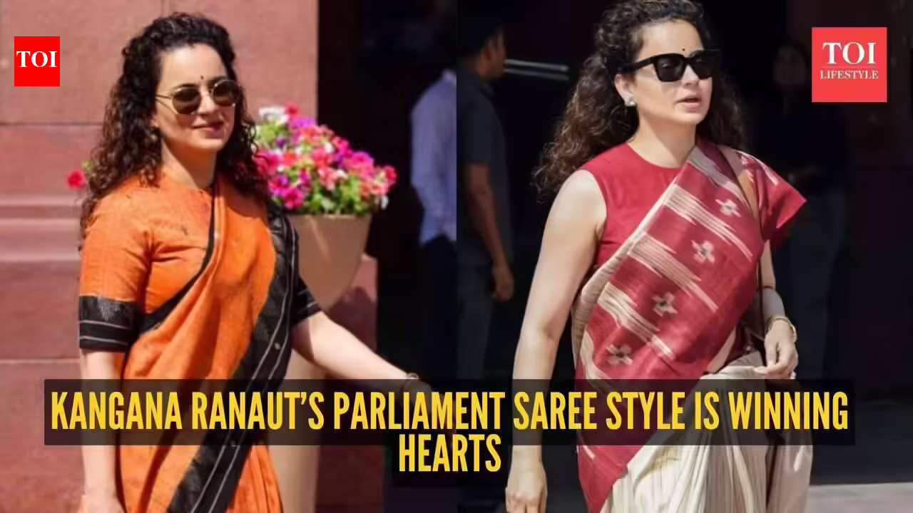 Kangana Ranaut serves ultimate saree goals