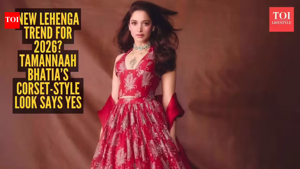 Tamannaah Bhatia just introduced the lehenga style that will rule 2026