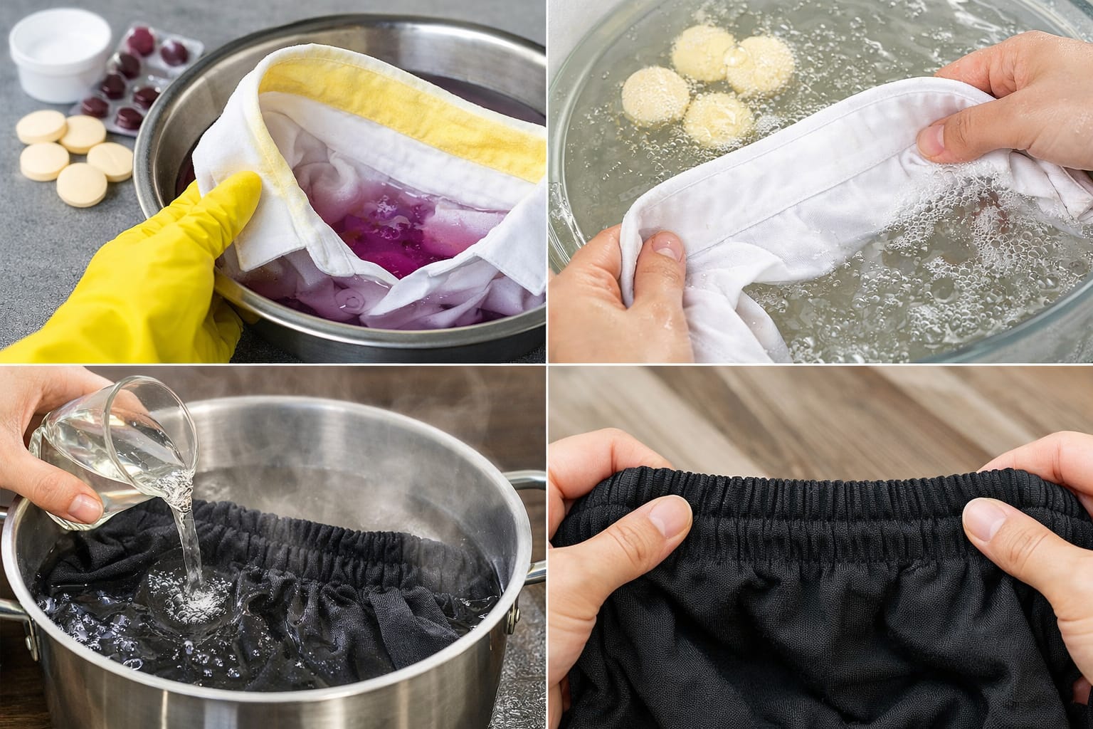 पीले पड़ गए कॉलर और ढीले इलास्टिक को फिर से नया बना सकते हैं ये आसान टिप्स, घर पर करें ट्राई | Collar par lage peele daag se kaise paayein chutkara | how to remove yellow stains from clothes | dheela ilastic kaise theek karein