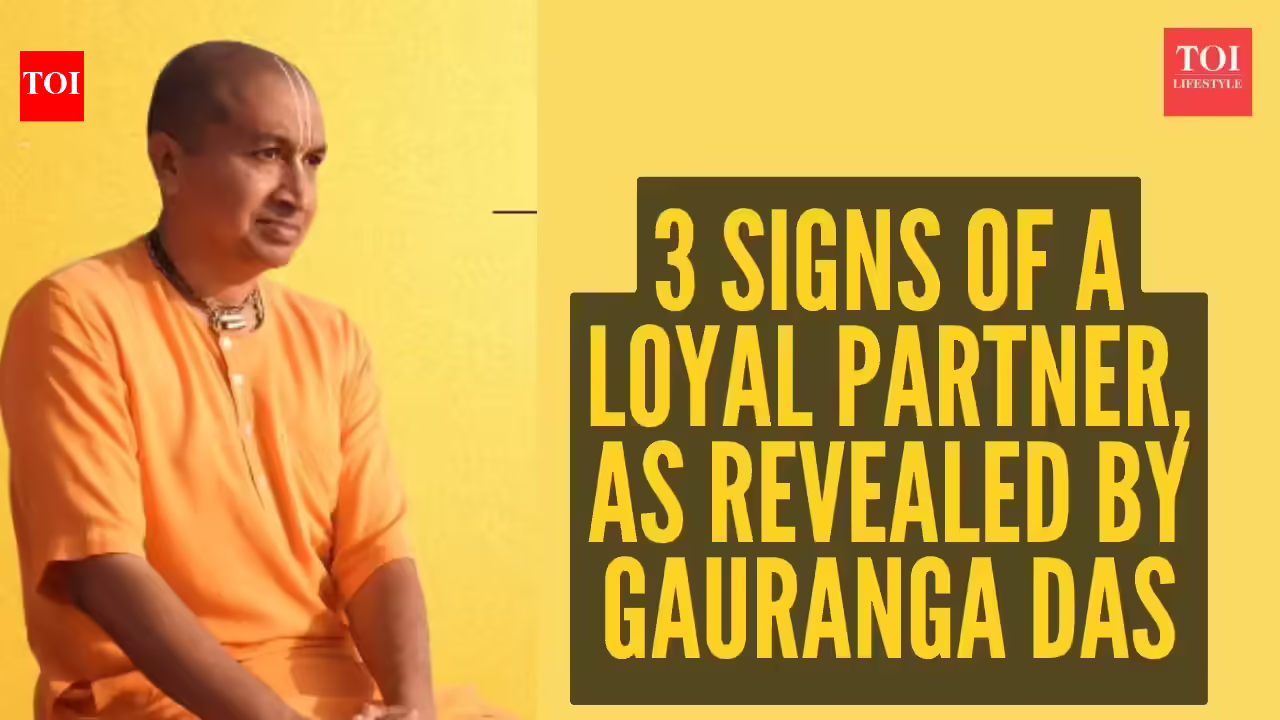 3 signs of a loyal partner, as revealed by Gauranga Das