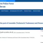 CRPF Constable recruitment 2026: Registration begins tomorrow for 9,195 vacancies; here's how 10th pass candidates can apply