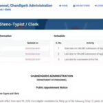 Chandigarh administration clerk recruitment 2026 last date today apply online for 257 posts: Direct link