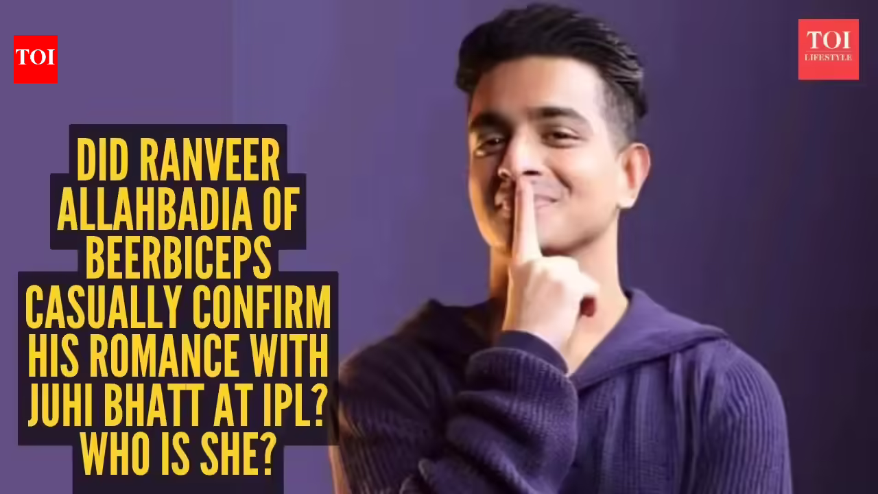 Did Ranveer Allahbadia of BeerBiceps casually confirm his romance with Juhi Bhatt at IPL? Who is she?