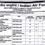 IAF recruitment 2026 notification released for Group C, LDC, typist, and driver posts; check details here