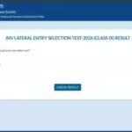 JNVST Class 9th result for Lateral Entry released at navodaya.gov.in: Direct link to download scorecards here