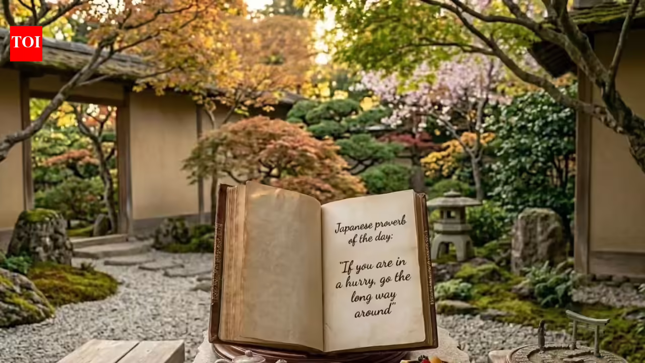 Japanese proverb of the day: “If you are in a hurry, go the long way around” — lessons on patience, careful planning, and why slowing down can save time |