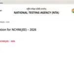 NTA NCHM JEE 2026 exam city intimation slip released at exams.nta.nic.in; admit card soon: Direct link to download here