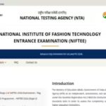 NTA NIFTEE 2026 exam city intimation slip released for Stage 2 at exams.nta.nic.in: Direct link to download here