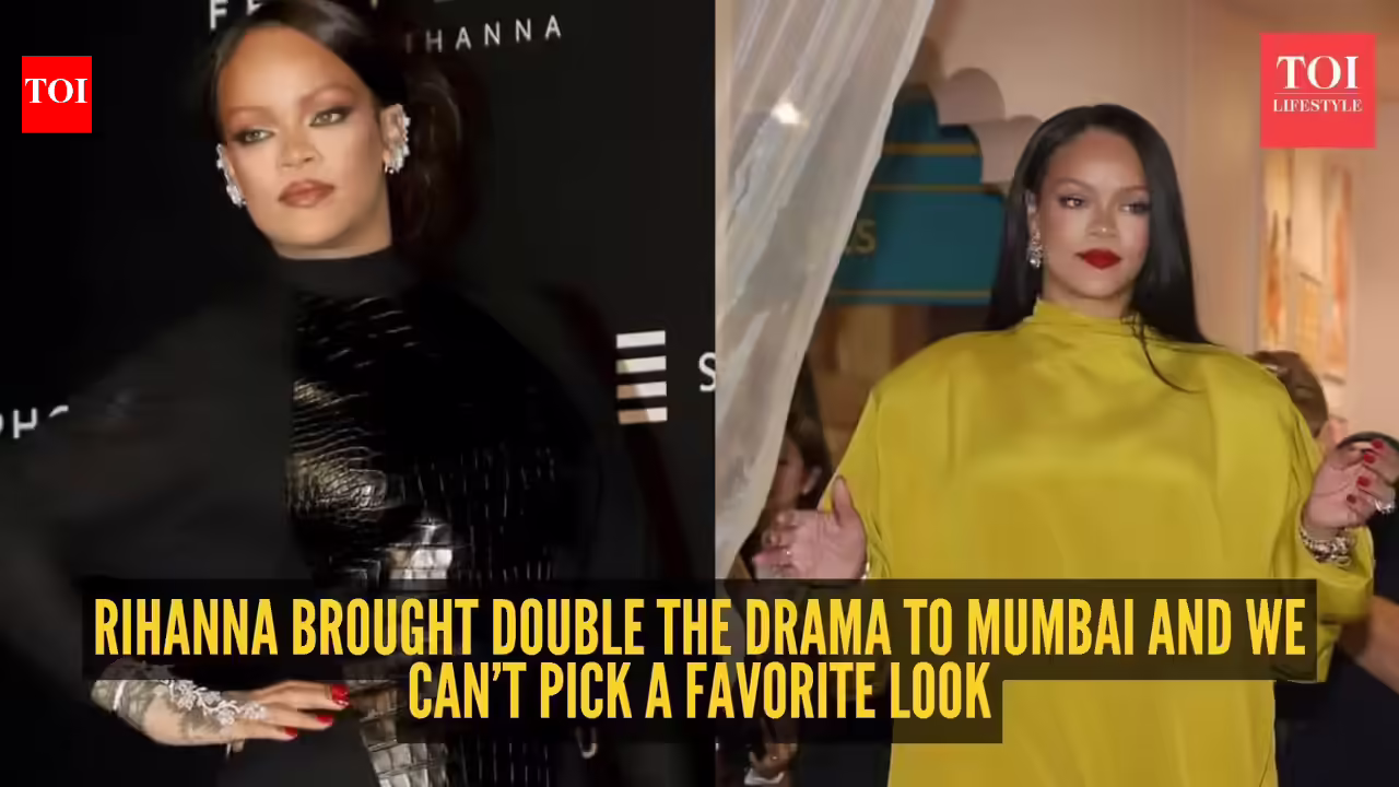 Rihanna takes over Mumbai in two head-turning looks for Fenty Beauty launch