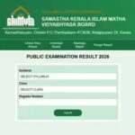 Samastha Public Exam Result 2026: Samastha Kerala board to release compartment and revaluation results 2026 soon on result.samastha.info; here's how to check