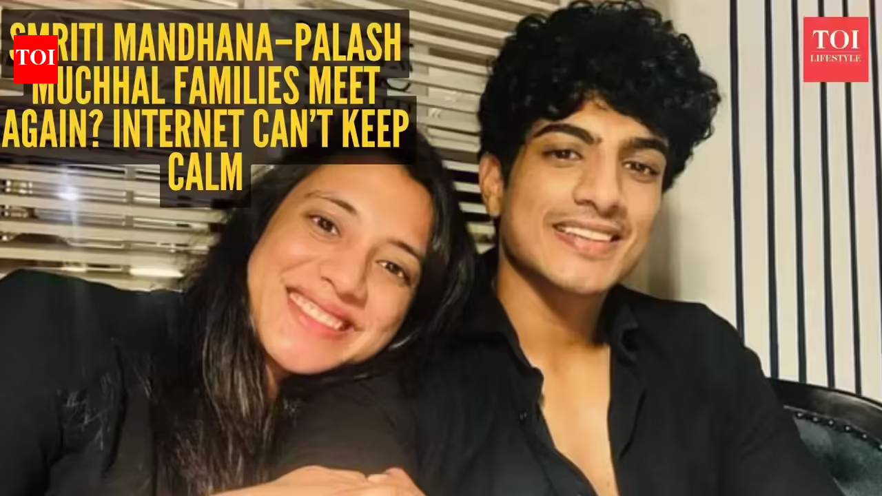 Smriti Mandhana–Palash Muchhal reunion buzz? Viral video has the internet asking questions
