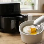 This air fryer trick makes perfect poached eggs without boiling water |