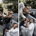 Video: क्रेडिट कार्ड पेमेंट की वसूली के लिए पत्नी के सामने पति पर बरसाए लात-घूसे, बीच सड़क पर 'गुंडे' बने रिकवरी एजेंट