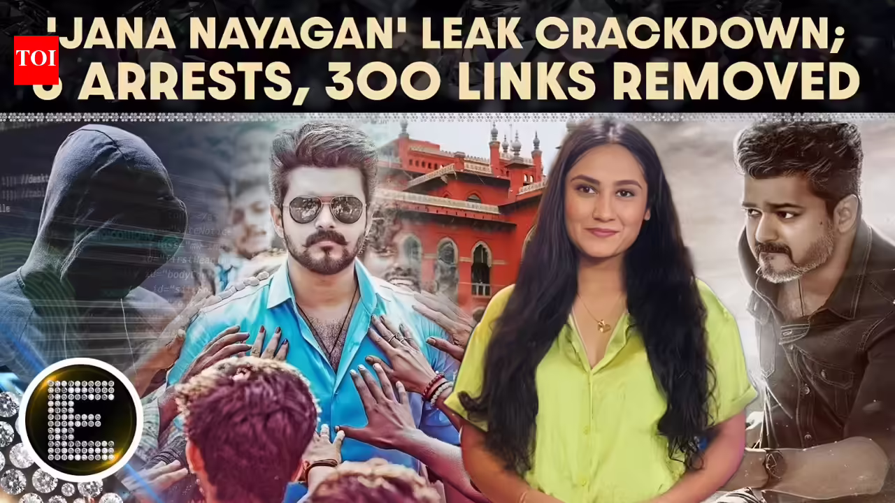 Vijay’s ‘Jana Nayagan’ Movie Leak: Editor Arrested in Tamil Nadu Cyber Crime Case |