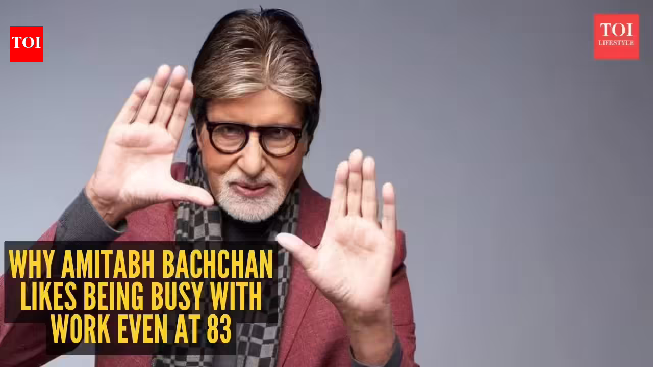 Why Amitabh Bachchan likes being busy with work even at 83: What people of all ages can learn from the megastar |