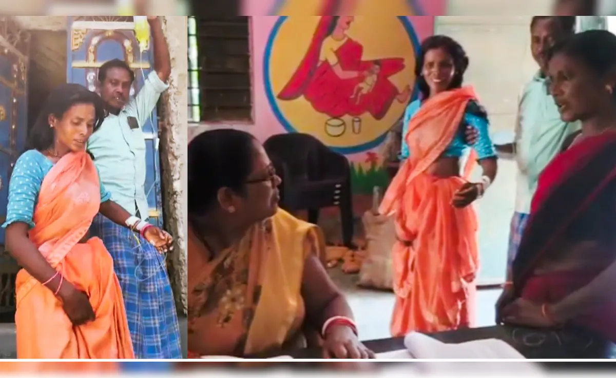 अधिकारी को यकीन नहीं था तो हाथ में ड्रिप और लड़खड़ाते कदमों से बीमारी का 'सबूत' देने पहुंची सेविका