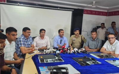 Online Betting Case: बाबू खेमानी की गिरफ्तारी पर जानकारी देती रायपुर पुलिस