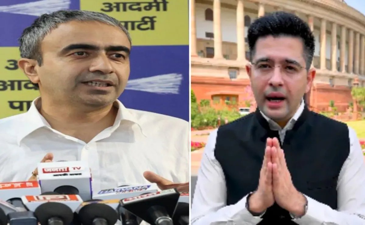 राघव चड्ढा पर AAP की पहली प्रतिक्रिया, 'आप केजरीवाल के सिपाही नहीं रहे'