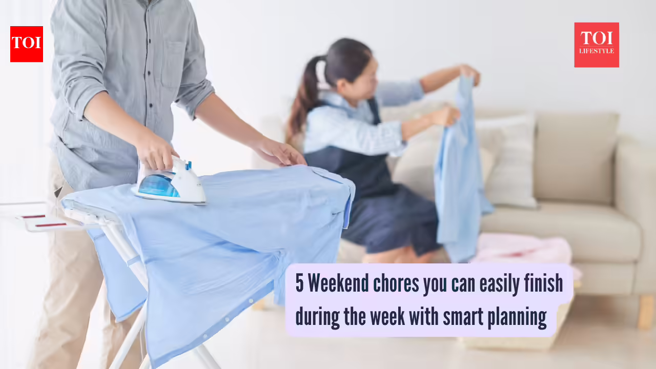 5 Weekend chores you can easily finish during the week with smart planning