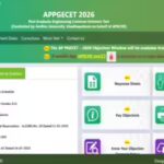 AP PGECET 2026 answer key, response sheet released: Direct link to download here
