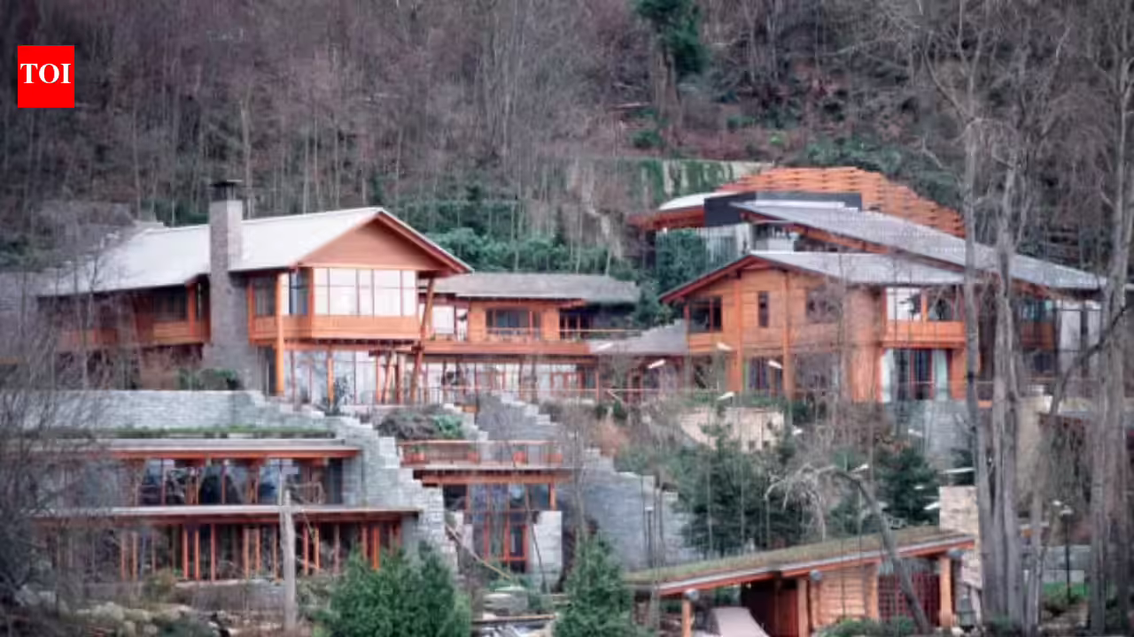 Bill Gates’ iconic lakeside property worth $130 million is a futuristic mansion with rare books and underwater music