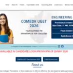 COMEDK UGET result 2026 declared at comedk.org; counselling process to begin soon: Check details here