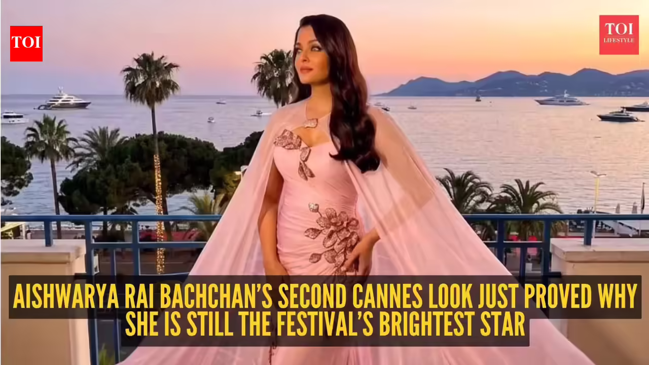 Cannes 2026 officially belongs to Aishwarya Rai Bachchan after this breathtaking second appearance in blush pink couture