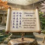 Chinese proverb of the day: “If you give a man a fish, you feed him for a day. But if you give him a fishing rod…” — what it really says about help, independence, and long-term thinking |