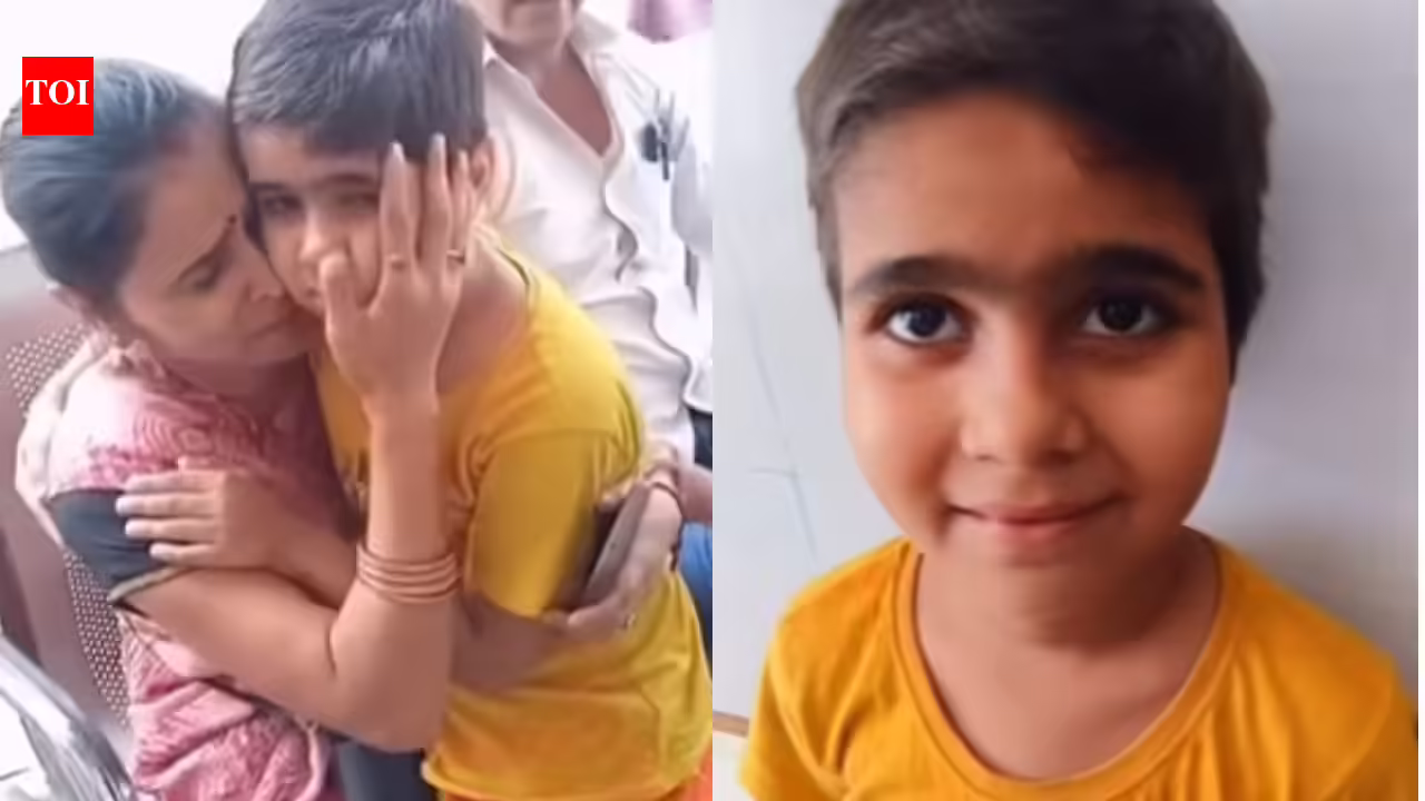 Emotional Family Reunion: “Kahan chhod ke chala gaya tha beta…”: 8-year-old missing boy’s emotional reunion with mother