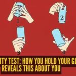 How you hold your glass can reveal if you are protective, chilled out, reliable, or too expressive