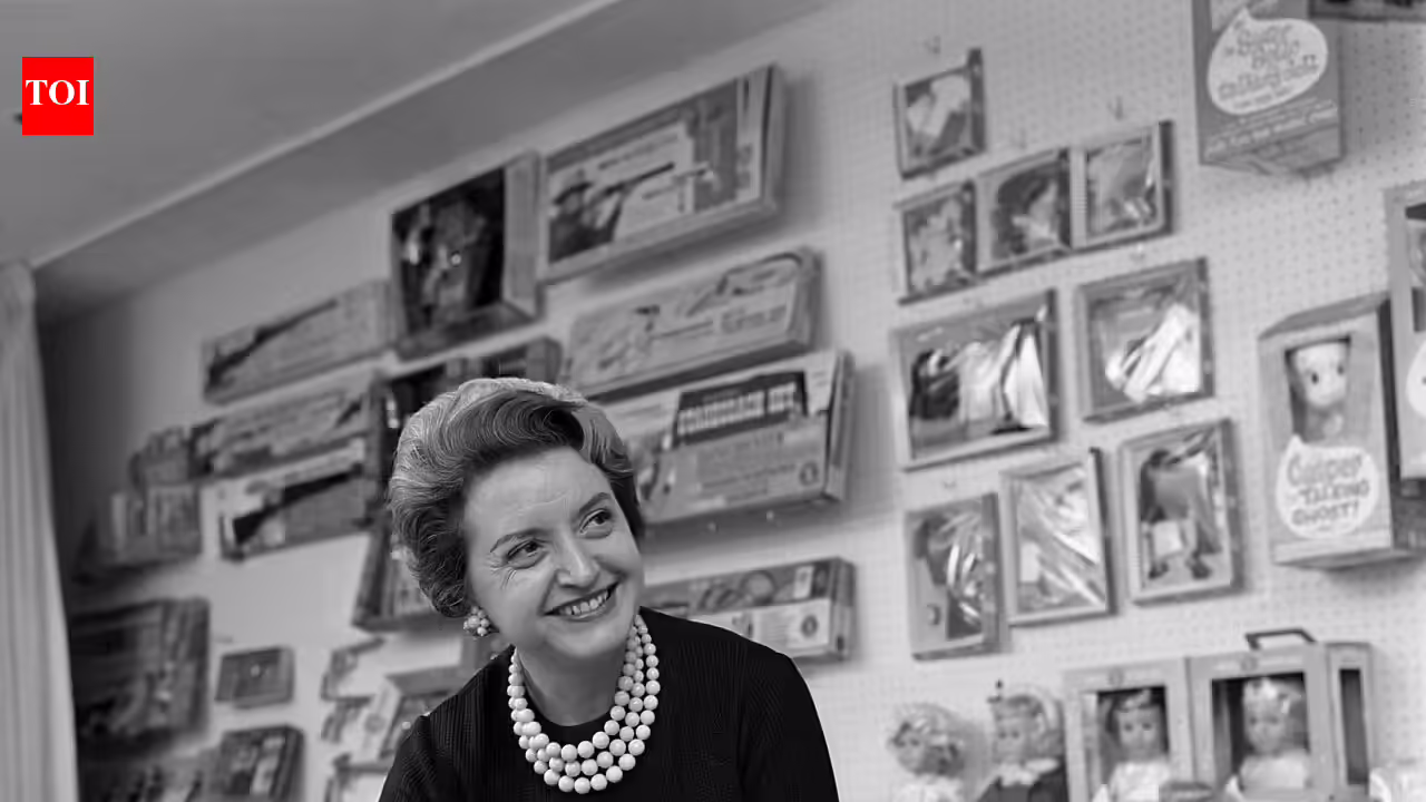 In 1959, Ruth Handler saw her daughter playing with paper dolls, which led to the formation of Barbie |