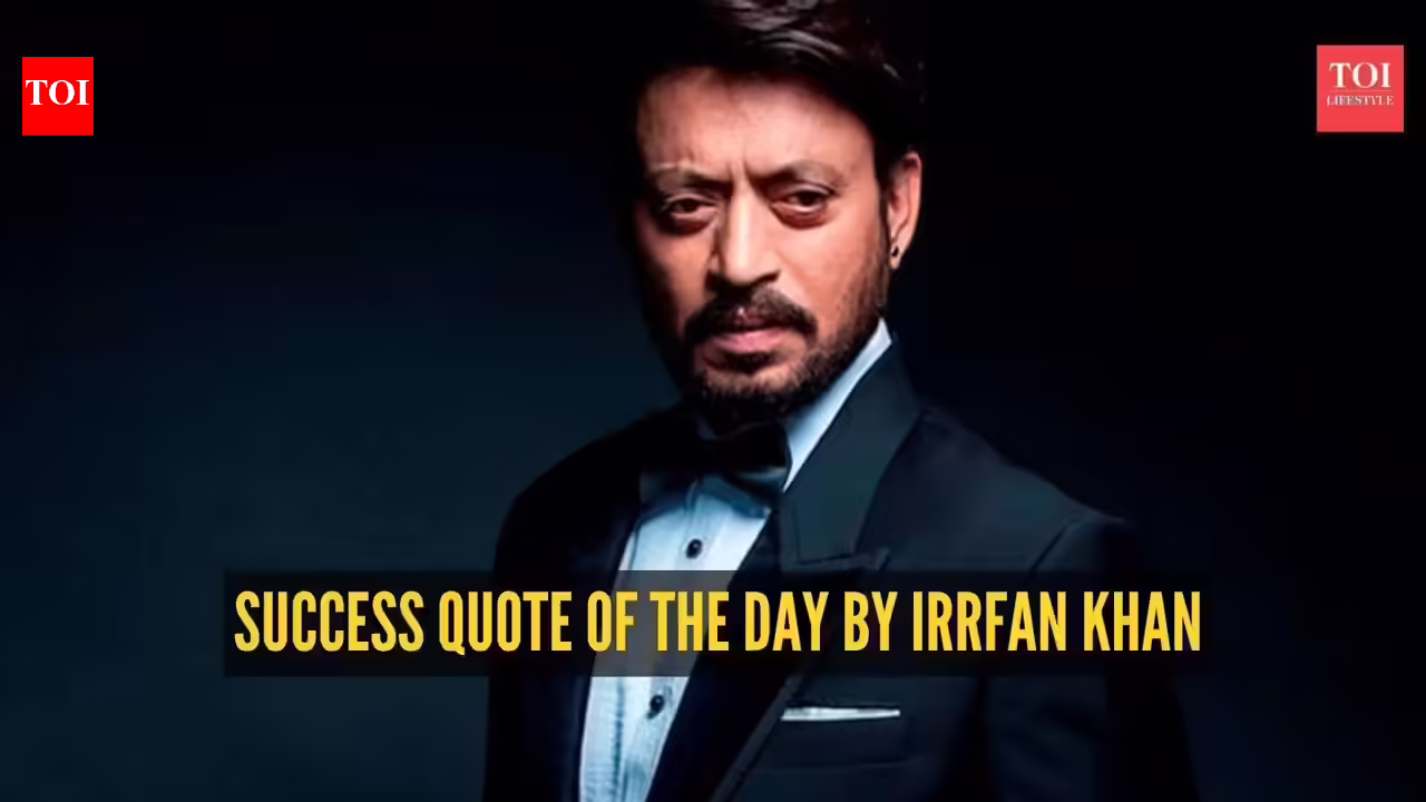 Irrfan Khan Quotes: Success quote of the day by Irrfan Khan - “Failure is there to teach you something so that you can go beyond that”