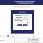 MPESB PAT admit card 2026 released at esb.mp.gov.in: Direct link to download hall tickets here
