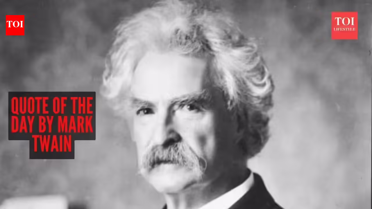 Mark Twain Quote: Quote of the day by Mark Twain: “Focus more on your desire than on your...”