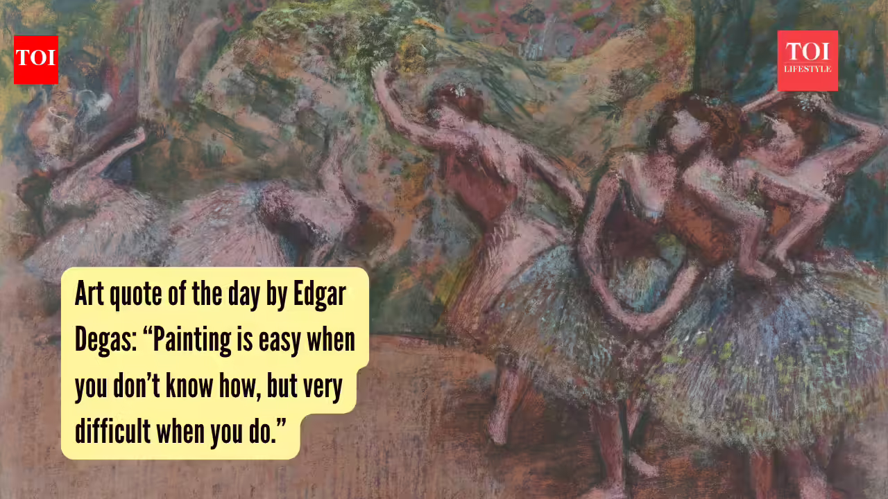 “Painting is easy when you don’t know how, but very difficult when you do.”