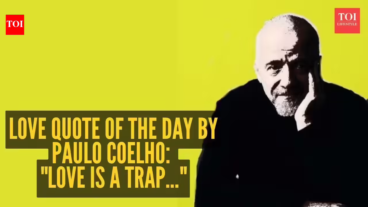 Paulo Coelho Quote: Love quote of the day by Paulo Coelho: "Love is a trap..."