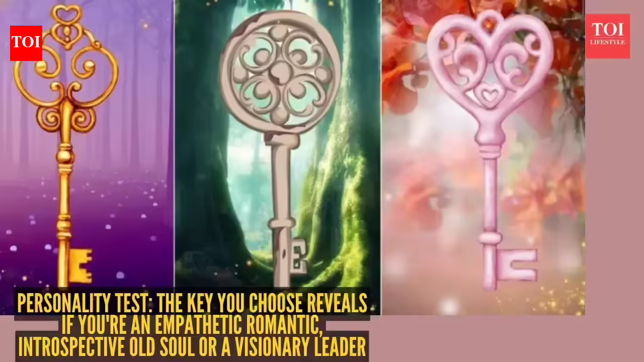 Personality test: The key you choose reveals if you're an empathetic romantic, introspective old soul or a visionary leader