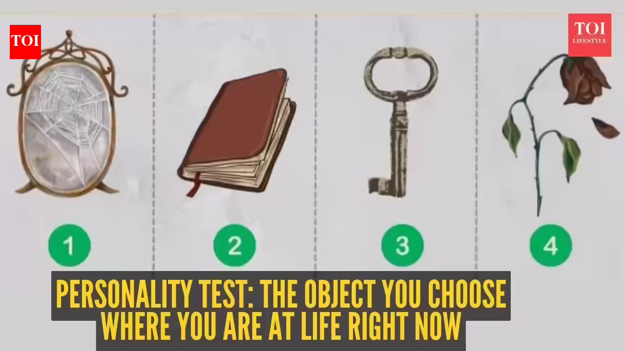 Personality test: The object you choose reveals where you are at life right now |