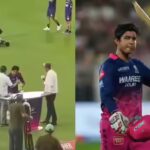 Sunil Gavaskar's three-word message to Vaibhav Sooryavanshi after touching feet goes viral | Cricket News