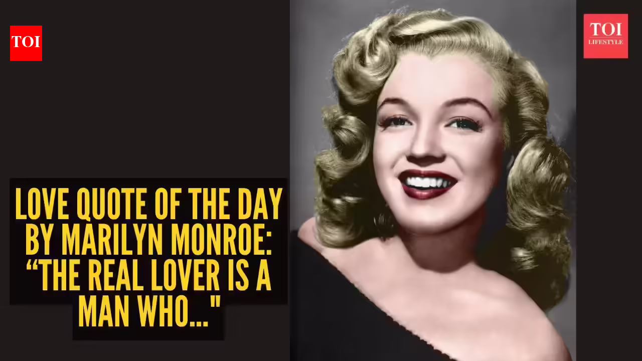 “The real lover is a man who..."