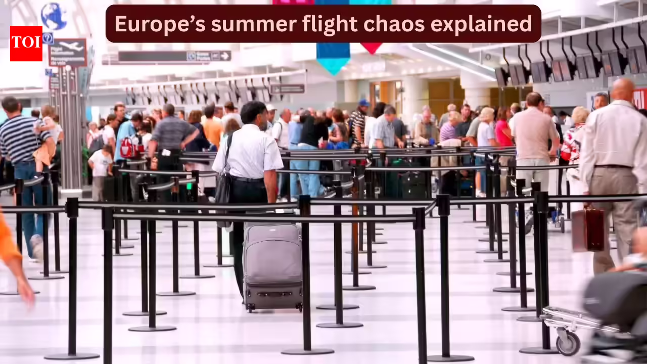 Travel Chaos Europe 2026: Europe’s summer flight chaos explained: What every traveller needs to know before flying in 2026