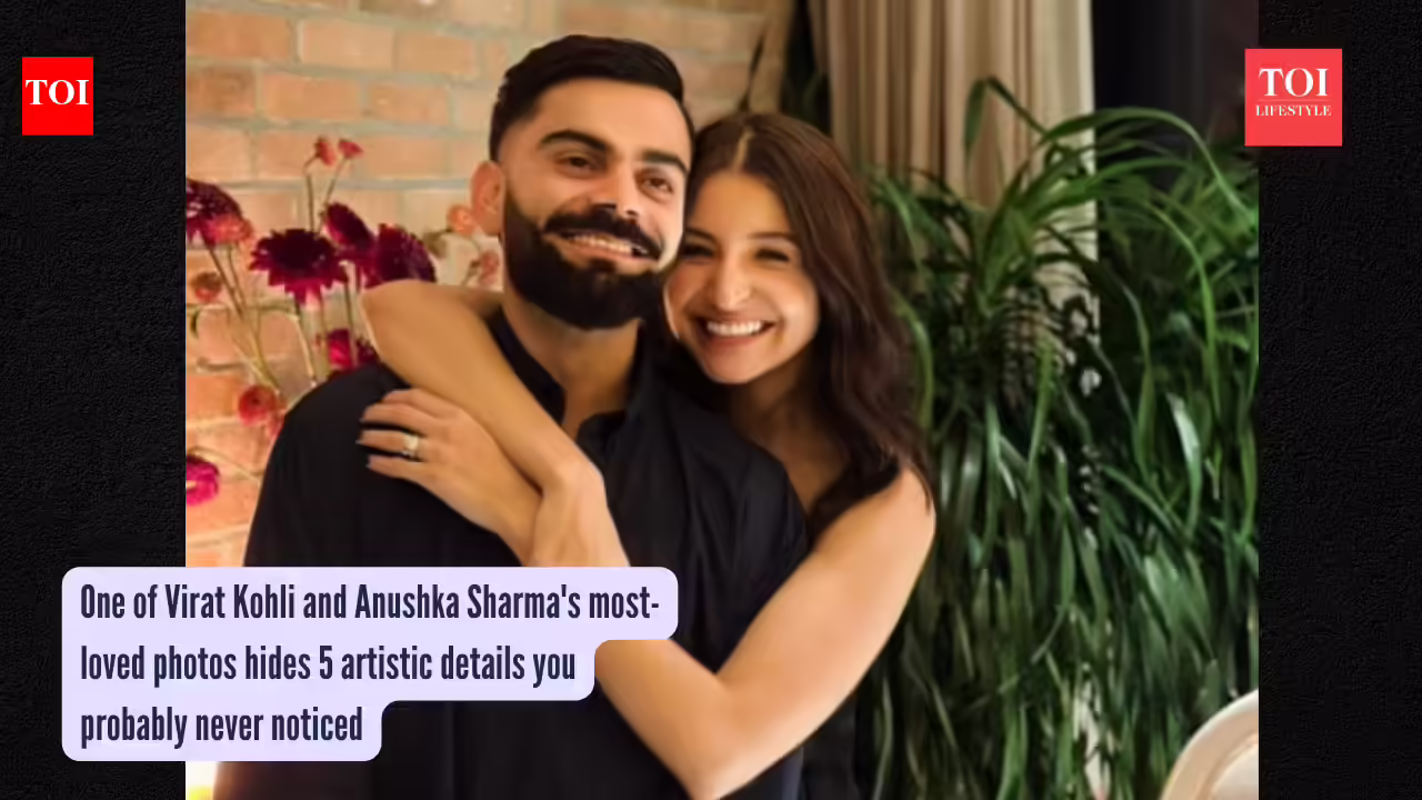 Virat Kohli Anushka Sharma: One of Virat Kohli and Anushka Sharma's most-loved photos hides 5 artistic details you probably never noticed