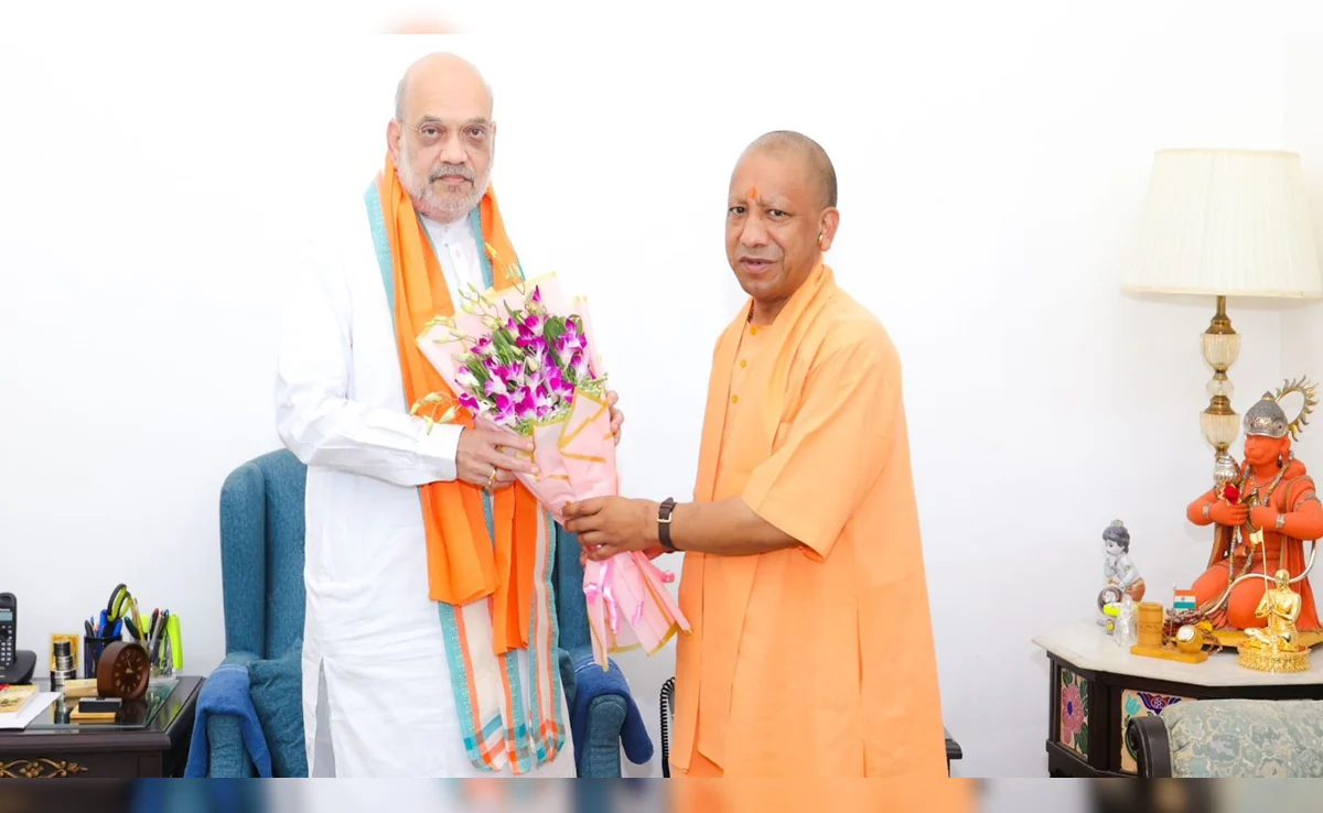 गृह मंत्री शाह से मिले CM योगी: क्या मंत्र‍ियों में विभागों के बंटवारे में दिखेगा यूपी चुनाव 2027 का स‍ियासी समीकरण?