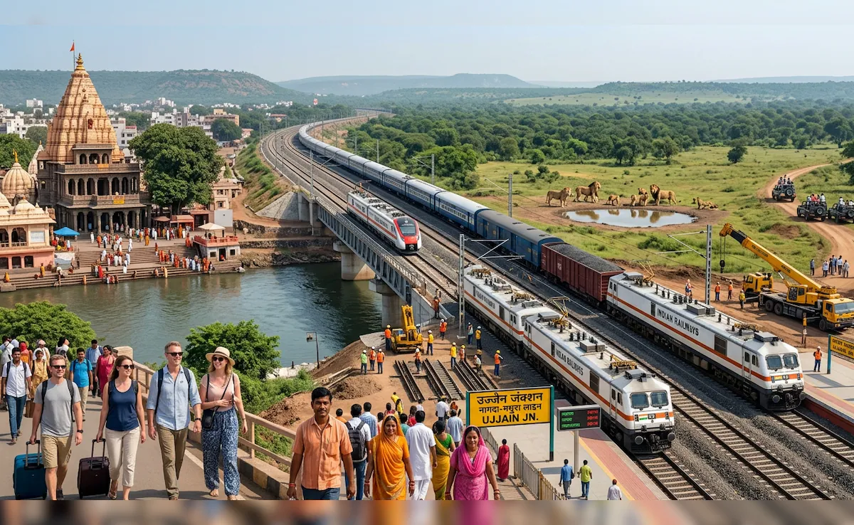 महाकाल से कूनो तक का रेल सफर होगा आसान; नागदा-मथुरा रेल लाइन से MP पर्यटन को मिलेगी रफ्तार : CM मोहन