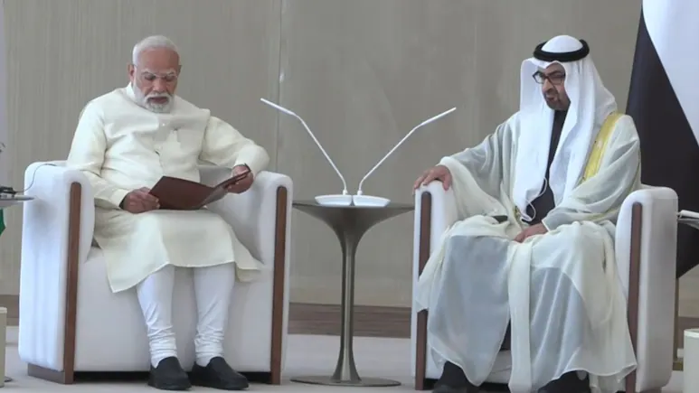 होर्मुज को फ्री और ओपन बनाए रखना हम सबकी जिम्मेदारी, UAE में द्विपक्षीय बैठक में बोले पीएम मोदी