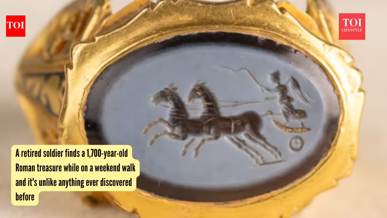 A retired soldier finds a 1,700-year-old Roman treasure while on a weekend walk and it's unlike anything ever discovered before