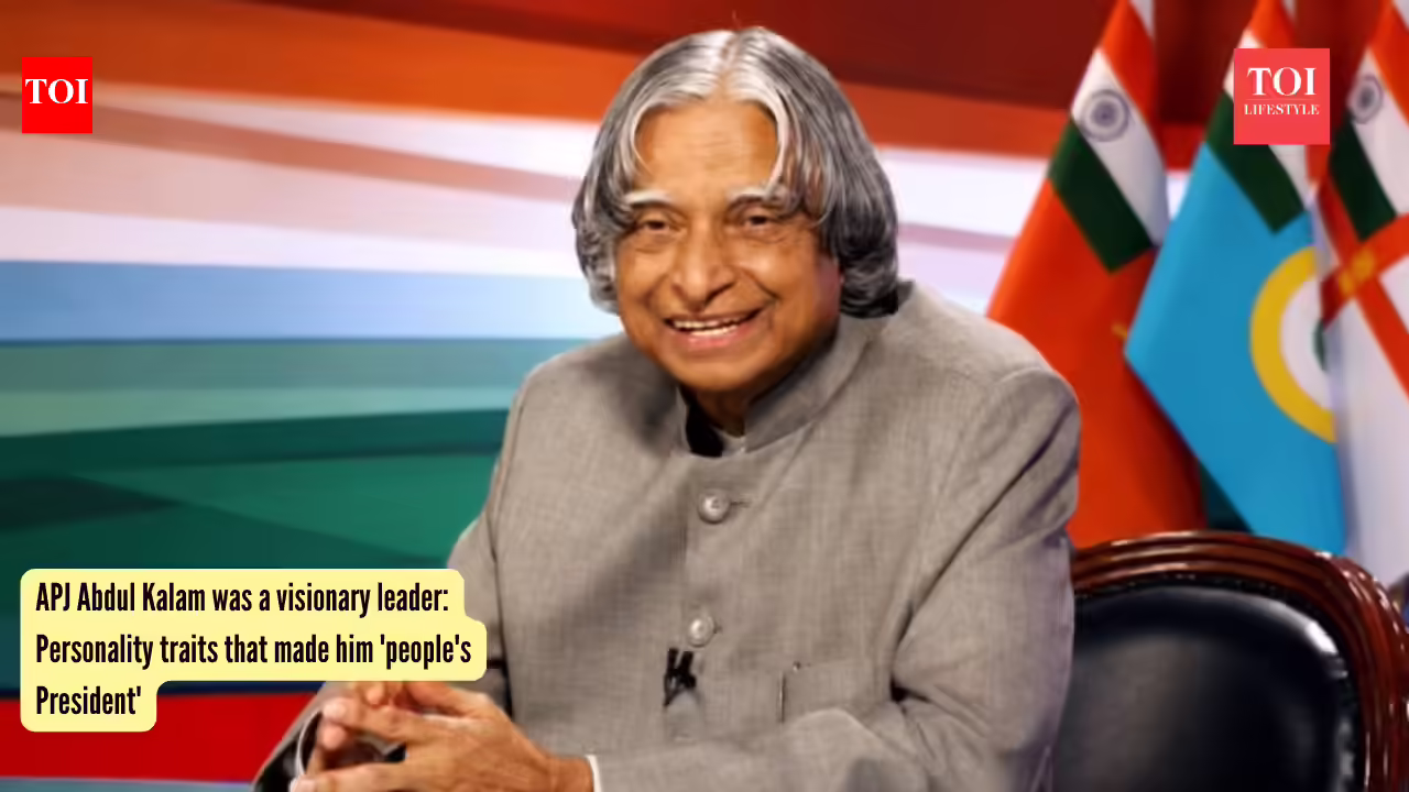 APJ Abdul Kalam was a visionary leader: Personality traits that made him 'people's President'