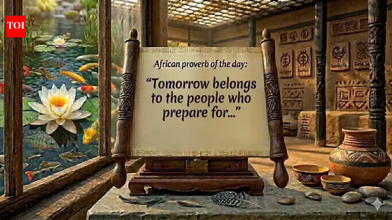 African proverb of the day: “Tomorrow belongs to the people who prepare for...” — what this simple saying really tells us about planning, discipline, and time |