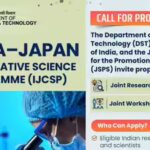DST IJCSP 2026: India-Japan Cooperative Science Programme invites applications for collaborative research projects